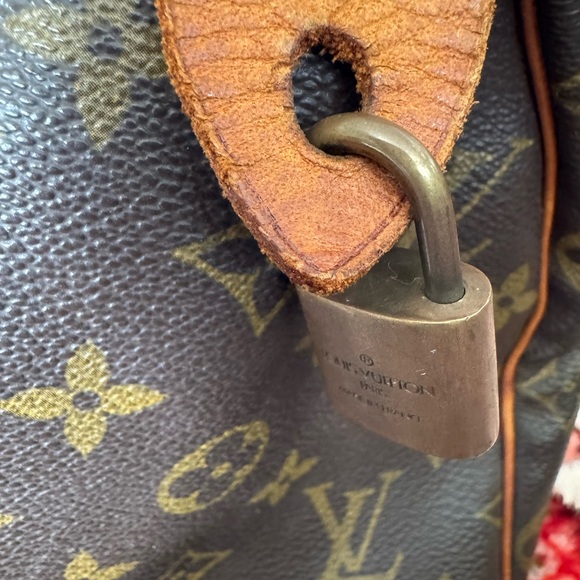 Louis Vuitton Monogram Lock Detail Bag - Picture 2 of 12